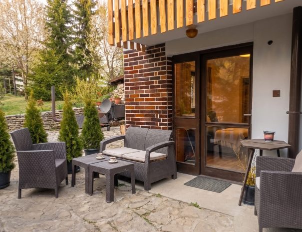 Apartmán Baranec - teraska